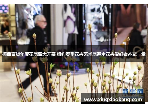 梅西百货年度花展盛大开幕 纽约春季花卉艺术展迎来花卉爱好者齐聚一堂